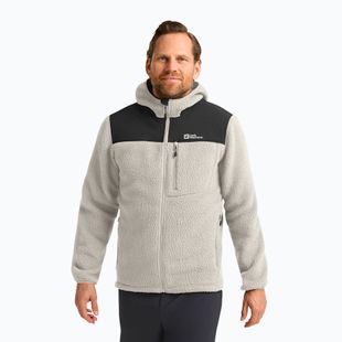 Pánska fleecová bunda Jack Wolfskin Kammweg Pile Fz pale sand