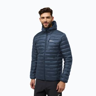 Pánska páperová bunda Jack Wolfskin Passamani Down Hoody midnight sky