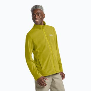 Pánska fleecová bunda Jack Wolfskin Taunus Fz chartreuse