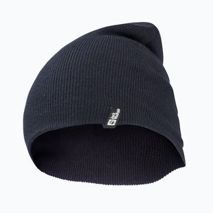 Zimná čiapka Jack Wolfskin Rib dark navy