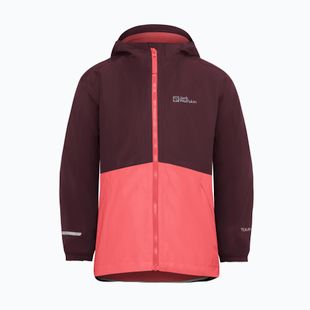 Detská bunda 3v1 Jack Wolfskin Iceland 3IN1 sunset coral