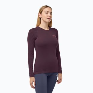 Dámska termoakčná mikina Jack Wolfskin Infinite Warm amaranth