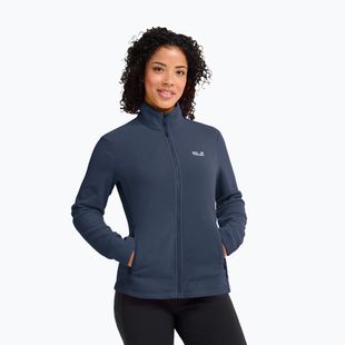 Dámska fleecová mikina Jack Wolfskin Taunus 100 Full Zip midnight sky
