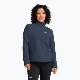 Dámska fleecová mikina Jack Wolfskin Taunus 100 Half Zip midnight sky
