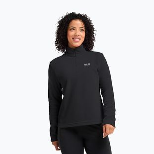 Dámska fleecová mikina Jack Wolfskin Taunus 100 Half Zip black