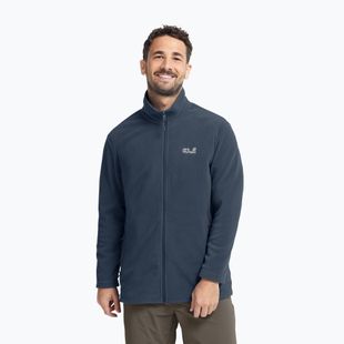 Pánska fleecová mikina Jack Wolfskin Taunus 100 Full Zip midnight sky