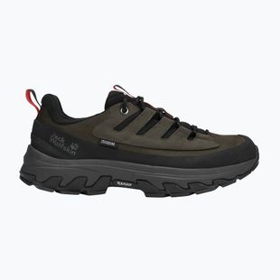 Pánske turistické topánky Jack Wolfskin Apex Hike Texapore Low obsidian moss
