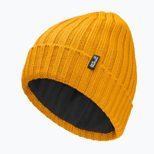 Zimná čiapka Jack Wolfskin Rib Knit burly yellow jw