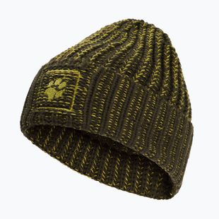Zimná čiapka Jack Wolfskin Badge Beanie obsidian moss