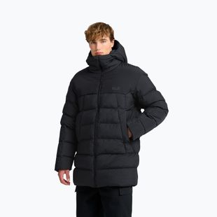 Pánska zateplená bunda Jack Wolfskin Icy Hollow Hooded phantom