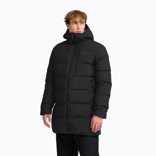 Pánsky páperový kabát Jack Wolfskin Coloniu Coat black