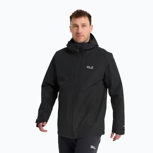Pánska bunda 3v1 Jack Wolfskin Stonetrail 3In1 black