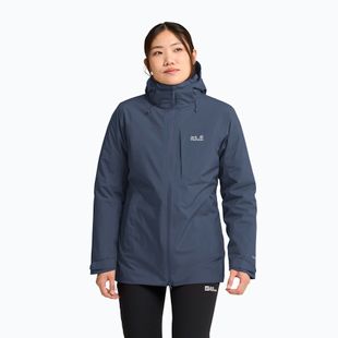 Dámska bunda 3v1 Jack Wolfskin Hunberg 2 3IN1 midnight sky