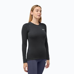 Dámska termo bielizeň Jack Wolfskin Infinite Warm LS black