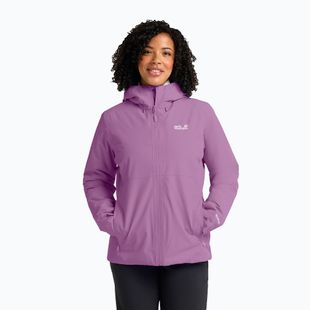 Dámska zateplená bunda Jack Wolfskin Wisper Ins vivid orchid