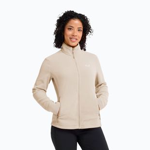 Dámska fleecová mikina Jack Wolfskin Taunus 100 Full Zip oyster