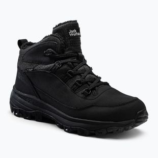 Jack Wolfskin pánske trekové topánky Everquest Texapore Mid black 4053611
