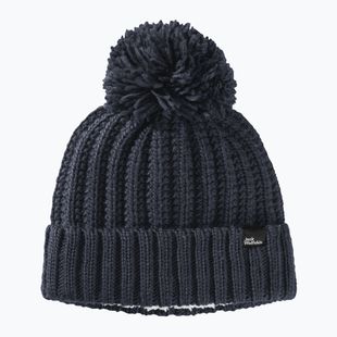 Dámska zimná čiapka Jack Wolfskin Highloft Knit night blue