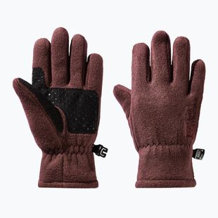Trekkingové rukavice detské Jack Wolfskin Fleece Glove boysenberry