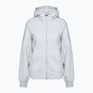Dámska mikina  adidas Studio Lounge Fleece Full Zip svetlo šedá