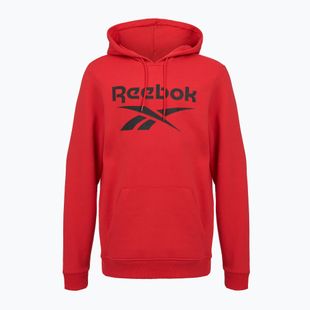 Pánska mikina Reebok Identity Big Logo Fleece Hoodie vecred/black