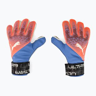 Brankárske rukavice PUMA Ultra Protect 3 Rc oranžovo-modré 41819 05