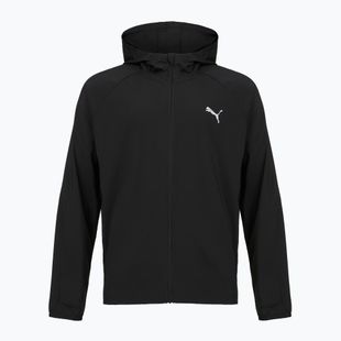 Pánska bežecká bunda PUMA Run Favourite Woven Hooded black