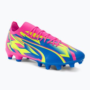 PUMA Ultra Match Energy FG/AG pánske kopačky luminous pink/yellow alert/ultra blue