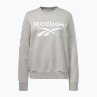 Dámska mikina Reebok Identity Big Logo Fleece Crew medium grey heather