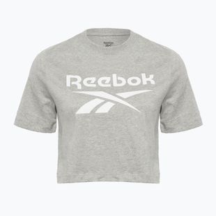 Dámske tričko Reebok Identity Big Logo Crop Tee black
