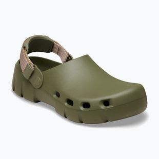 Šľapky BIRKENSTOCK Birki Flow TEX EVA Regular khaki/gray taupe