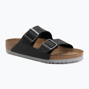 Šľapky BIRKENSTOCK Arizona Birko-Flor black/light gray