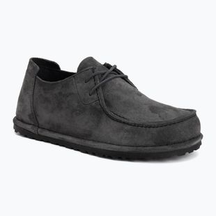 Topánky BIRKENSTOCK Utti Lace Suede Leather charcoal