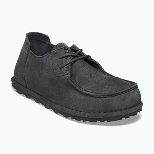 Topánky BIRKENSTOCK Utti Lace Suede Leather charcoal