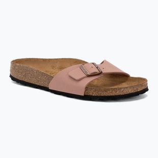 Dámske šľapky BIRKENSTOCK Madrid Birkibuc Úzke ružová hlinená