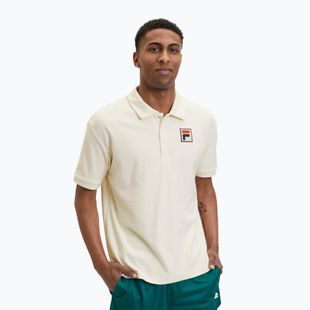 Pánske polo tričko FILA Liverpool Towelling antique white
