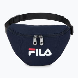 Ľadvinka FILA Fortaleza Small Street Waist Bag Big Logo black iris
