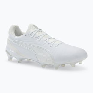 Futbalová obuv/ kopačky PUMA King Ultimate FG/AG puma white/puma silver