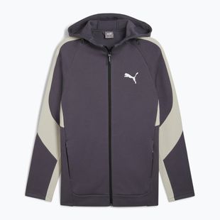 Pánska mikina PUMA Evostripe Hoodie FZ DK galactic gr