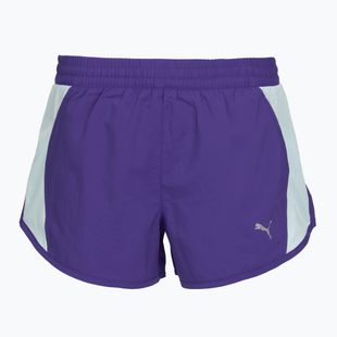 Dámske bežecké šortky Puma Run Favorite Velocity 3" Shorts violet/blue/silver/black