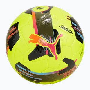Futbalová lopta PUMA Orbita 1 TB FIFA Quality Pro lemon tonic/multicolor veľ. 5