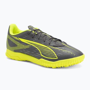 Pánske kopačky PUMA Ultra 5 Play TT matte aged silver/yellow alert/puma aged silver