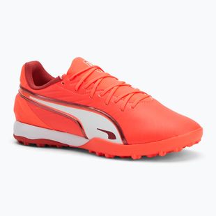 Pánske kopačky PUMA King Match TT glowing red/ puma white/ red fire