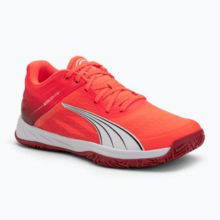 Hádzanárske topánky PUMA Accelerate Turbo glowing red/white/dark crimson/black