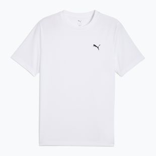 Pánske tričko PUMA ESS Small Logo Poly Tee puma white
