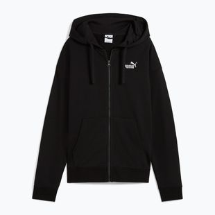 Dámska mikina PUMA ESS Small No. 1 Logo Comfort Full-Zip puma black