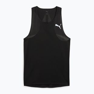 Pánske bežecké tričko PUMA Raceday Ultraspun Singlet puma black