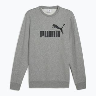 Pánska mikina PUMA ESS No. 1 Logo Crew TR medium gray heather