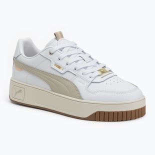 PUMA Carina Street Lux dámske topánky puma white/desert dust/puma gold