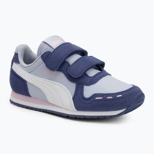 Juniorské topánky PUMA Cabana Racer SL 20 V PS cool weather/puma white/blue crystal/rose mauve